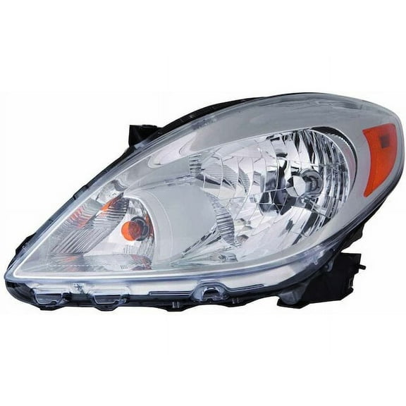 Left Headlight Assembly - Compatible with 2012 - 2014 Nissan Versa Sedan 2013