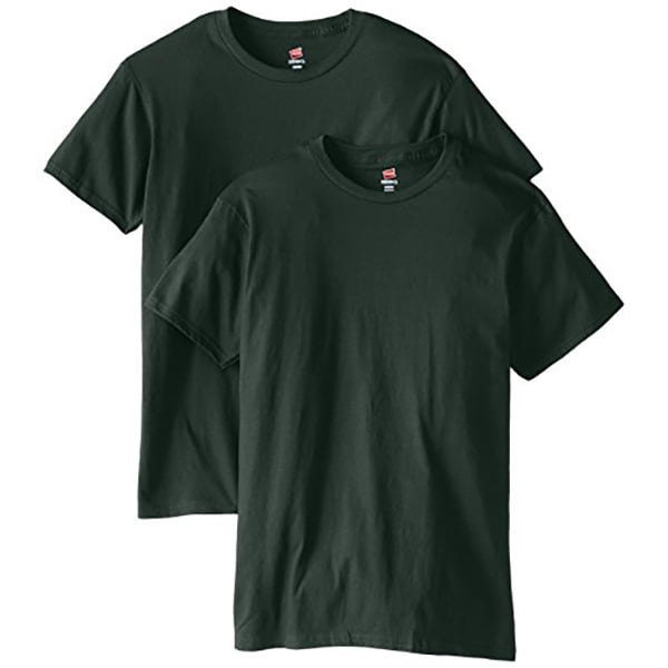 Hanes T-Shirt en Coton Premium pour Hommes - 4980 (Lot de 2)
