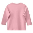 thumbnail image 3 of Girls Shirts for 4-13 Years Long Sleeve Crewneck Tops Kids Button Down V Neck Henley Casual Tops, 3 of 5