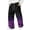 Purple, variant on GrmtClth Pants for Men Bohemian Aztec Graphic Vintage Abstract Pattern High Waist Relaxed Fit Streetwear Lounge Slacks M