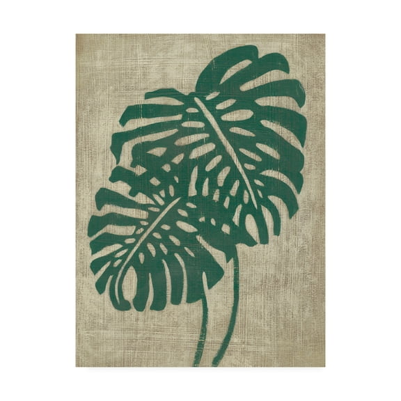 Trademark Fine Art 'Vintage Greenery I' Canvas Art by Chariklia Zarris