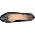 thumbnail image 4 of Women's Easy Spirit Bell3 Pump Black Leather 6 M, 4 of 5