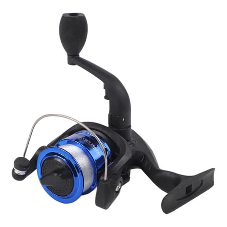 For Saltwater Spin Fishing Reel with Foldable Design and Large Line Roller for Extended Deep Water Fishing