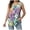 Light Purple, variant on vigerkar Women's Summer Tank Tops Pleated Crew Neck Floral Solid Loose Fit Casual Sleeveless Flowy Boho Tunic Shirts (Light Green, XXL)