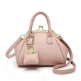 thumbnail image 1 of Bolso Cuero para Elegante Cuerpo Cruzado Mujeres () Rosa, 1 of 3