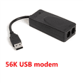 thumbnail image 2 of 2X USB Fax Modem Dual Port USB2.0 56K V.92 V.90 External Modem Driver for Win 7 8 10 XP Receive Send Fax on Computer, 2 of 8