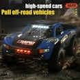 thumbnail image 4 of Q130A 1/16 Full Scale 4WD High Speed Car RC Monster All Terrain Off Road Vehicle RC Racing Car Carbon Brush Strong Magnet for Adults and Kids, Blue, 4 of 10