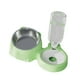 thumbnail image 4 of Comedero doble para gatos, plato alto para gatos con dispensador de comida y comedero extraíble para mascotas, Pet verde, 4 of 9