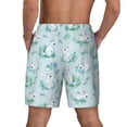 thumbnail image 4 of Fotbe Rabbit And Dragonfly Men’s Swim Trunks Quick Dry Swim Shorts Board Shorts with Mesh Lining-X-Large, 4 of 9
