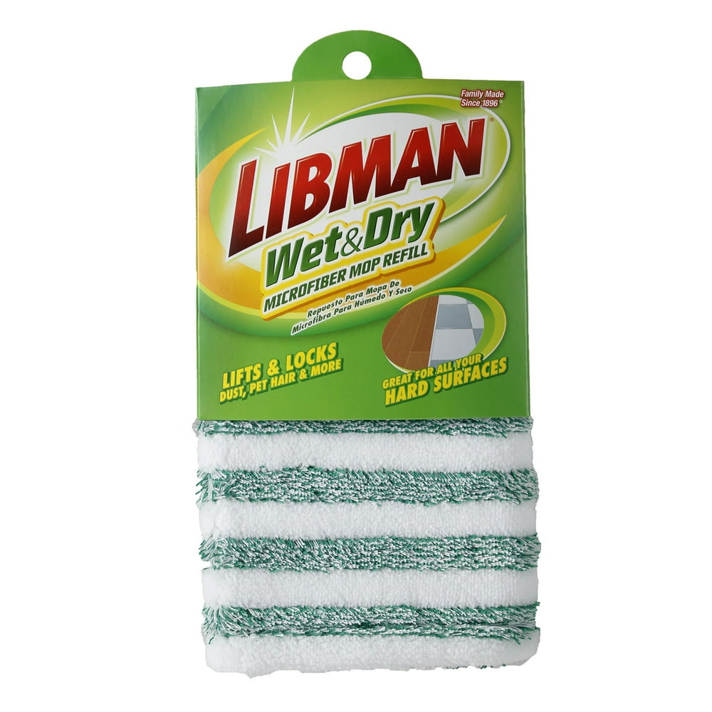 Libman Wet & Dry Microfiber Mop Refill