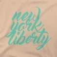 thumbnail image 5 of Unisex Stadium Essentials Tan New York Liberty Paradise Oversized Urban Pullover Hoodie, 5 of 5