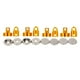 thumbnail image 3 of Montaje Invisible Del Poste Del Cuerpo De La De Shell Del Coche De RC Magnética 4pcs / Pack dorado, 3 of 7