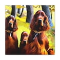 thumbnail image 2 of Irish Setter Majesty - Canvas, 2 of 25