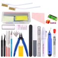 thumbnail image 1 of Kit de herramientas de impresora 3D de varios modelos, cuchillo de recorte, raspador, aguja de limpieza, pinzas, alicates, Kit de desbarbado, herramientas de impresión 3D DIY, 1 of 5