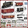 thumbnail image 4 of Set de tren eléctrico NIPLOOOW con sonido, luces y humo para niños, 4 of 7