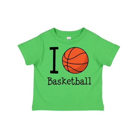 

Inktastic I Heart Basketball Gift Toddler Boy or Toddler Girl T-Shirt