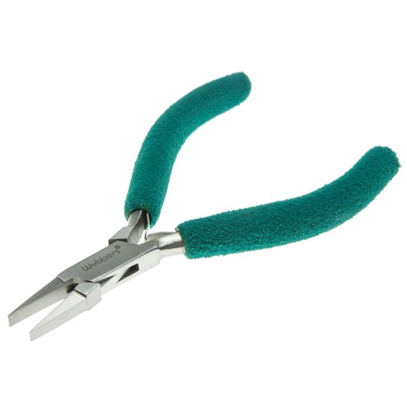 Pinzas de joyero Wubbers de punta plana 13 cm 70 g