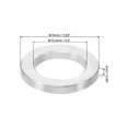thumbnail image 2 of M10 Aluminum Spacers, 24 Pcs Metal Spacers Aluminum 10.2mm ID x 16mm OD x 2mm L Aluminum Spacer Screw Standoff Round for 3/8 or M10 Screw Bolts, 2 of 5