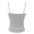 thumbnail image 3 of ZIXKCGDSE Tank Tops for Women Round Neck Adjustable Spaghetti Strap Sleeveless Summer Shirt Size XS, 3 of 3
