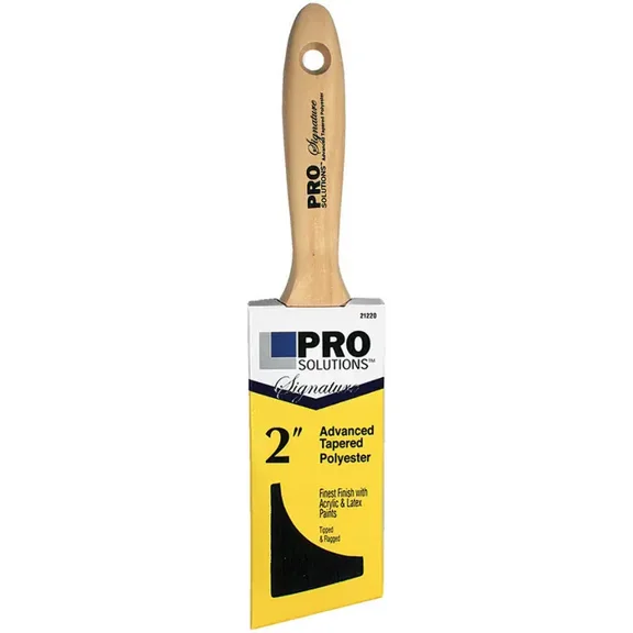 2" Pro Solutions 21220 Signature, ATP Paint Brush Angle Sash, Standard Handle