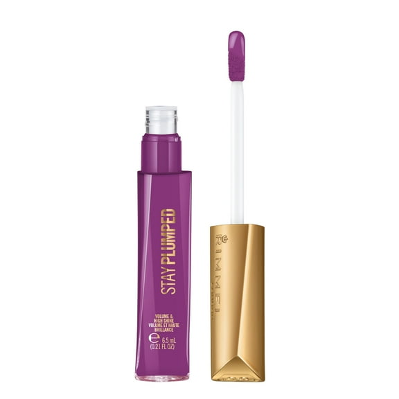 RIMMEL Stay Plumped Lip Gloss, 0.21 oz
