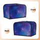 thumbnail image 2 of Funda para tostadora Galaxy de 2 rebanadas, funda protectora contra el polvo y las huellas dactilares para pan, de poliéster, fundas para pequeños electrodomésticos de cocina, 2 of 6