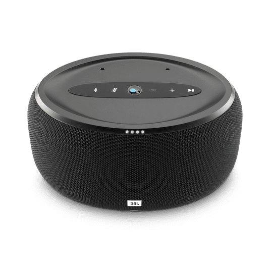 Restored JBL Link 300 Wireless Bluetooth Voice-Activated Speaker - Black (Refurbished)