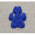 thumbnail image 6 of 1" Blue Paw Print, Dogs, Pets, Animals, Embroidered, Iron on Patch, 6 of 6