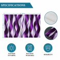 thumbnail image 6 of Purple Striped Ombre Placemats Set of 2, Modern Purple Moire Geometric Washable Wipeable Table Mats for Dining Tables, Indoor Outdoor Kitchen Place Mats for Holiday Party Table Decor, 6 of 9