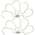 thumbnail image 1 of 20 ganchos metálicos planos de alta resistencia para colgar ropa, ideales para camisas, pantalones y accesorios en armarios y roperos, 1 of 7