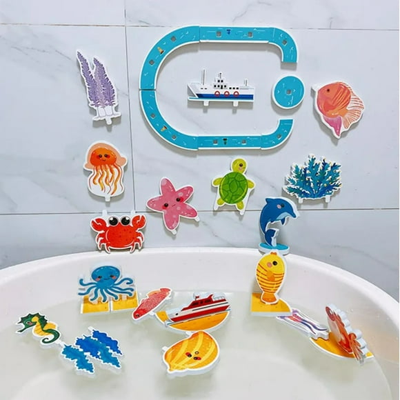 Big Savings! EVA Babies Bath Toys - Oceans Animals Floating Toys For Bath Time Funny And Learning Sales Today Clearance!