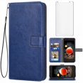 thumbnail image 1 of Mobile Phone Cover for Lg K8 2018, Cover Premium Pu Leather Tpu Flip Cover Magnetic Closure Card Compartment Stand Function Wallet with Lanyard Protective Cover, 1 of 7