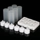 thumbnail image 5 of leyfeng Juego de 6 velas LED recargables que cambian de color y parpadean sin llama con control remoto, 5 of 8