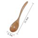 thumbnail image 3 of 4 cucharas de madera: cucharas soperas, cucharas de madera natural, cuchara de postre y cuchara de té., 3 of 4
