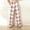 Brown, variant on Basic Womens Fashion Printing Winter Causal Outing Soft Flannel Cotton Brush Long Pants