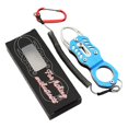 thumbnail image 1 of Stainless Steel Fish Lip Gripper Tool, Corrosion-Resistant Fishing Accessory with Lanyard, Portable Multi-Function Grip Controller for Saltwater Freshwater Catch Release, 1 of 8