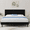 Black, variant on 4 EVER WINNER King Size Bed Frame, King Size Upholstered Platform Bed Frame with Vertical Channel Tufted Headboard, Blue King Bed Frame, Blue