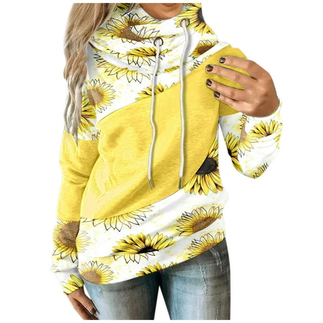Chandail en Molleton d'Hiver pour Femmes, Imprimé de Noël, Chandail à Capuche, Mode, Mi-Long, Ample, Chaud, Col Rond, Cardigan