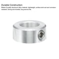 thumbnail image 5 of 4 Packs Set Screw Collars 5/8" Bore, Aluminum Shaft Collars, 1-1/8" OD and 1/2" Thickness, Set Screw Clamp Collar, 5 of 5
