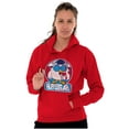 thumbnail image 3 of Tootsie Mr Owl USA American Patriot Unisex Plus Size Hoodie Brisco Brands 2X, 3 of 5