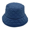 thumbnail image 2 of Navy Quilted Padding Bucket Hat I, 2 of 2