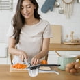 thumbnail image 5 of KAKOWELY 1PC Stainless Steel Manual Juicer Domestic Sugar Cane Juicer Mini Fruit Squeezer Lemon Extractor Tool for Home Kitchen Use (Silver),8.66"X4.33"X2.76", 5 of 5