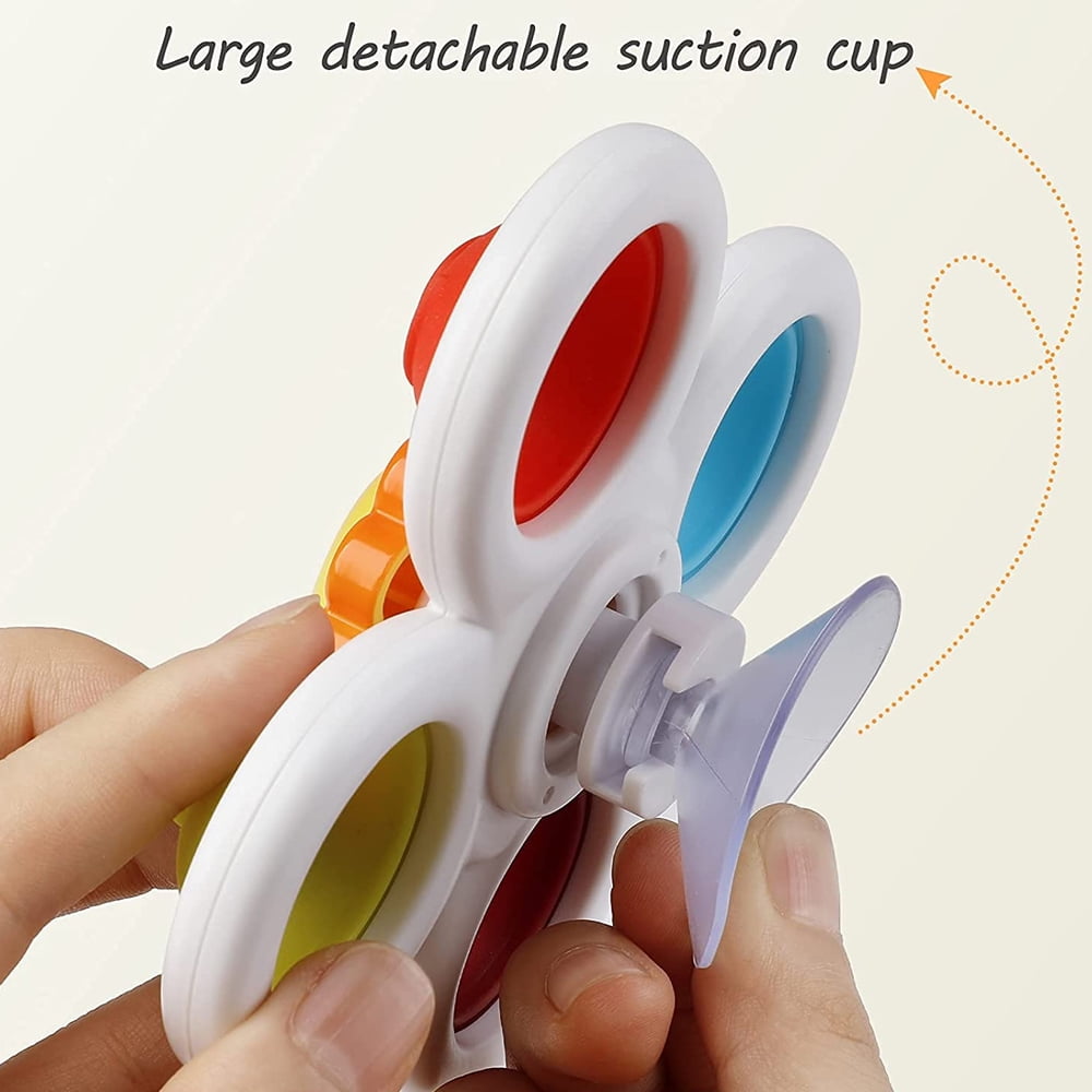 Jouet Ventouse Bebe Jouet Bain Bébé Jouets Sensoriels Pour Fenêtres
