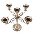 thumbnail image 4 of Candelabre, Centres de Table en Alliage avec 5 Bras pour Décoration Intérieure, 4 of 7