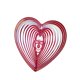 thumbnail image 4 of Dispositivo disuasorio de aves, adorno colgante en forma de corazón, regalo creativo para mamá y mujer. Rojo, 4 of 8