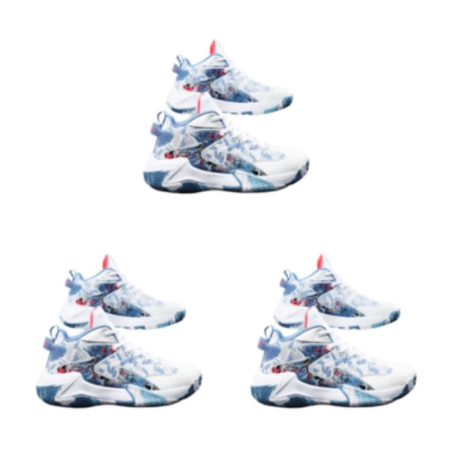 Minnieouse Zapatillas de baloncesto para hombre, zapatillas transpirables acolchadas, antideslizantes, de alta , ligeras, para deporte, gimnasio, Type1 NO1