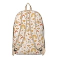 thumbnail image 3 of Cottagecore Fungi Backpack, Durable School Bag Featuring Vintage Mushroom and Magical Forest Design, 3 of 5