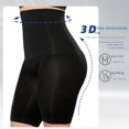 thumbnail image 3 of Pantalones abdominales moldeadores de cuerpo fuerte, sin curvatura, cintura alta, sin marcas, bragas levantadoras de cadera, pantalones de levantamiento de cadera abdominal para mujer para posparto, 3 of 4
