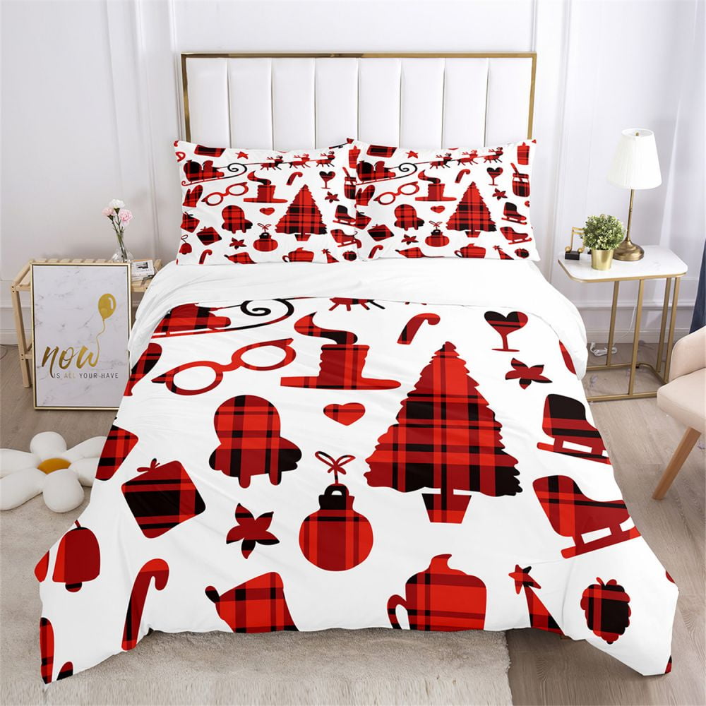 Santa Claus Christmas Bedding Bed Sets Twin Full Queen King Size Xmas