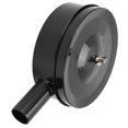 thumbnail image 1 of Round Air Compressor Noise Muffler, Air Compressor Noise Muffler  Durability Muffler Iron Shell Round Air Compressor Intake Filter  For Indoor For Man, 1 of 8